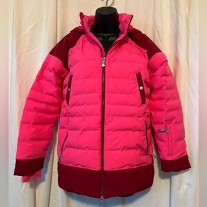 Spyder Girl's Sz 16 Maddie Synthetic Down Jacket *Small Flaw* Bryte Bubblegum